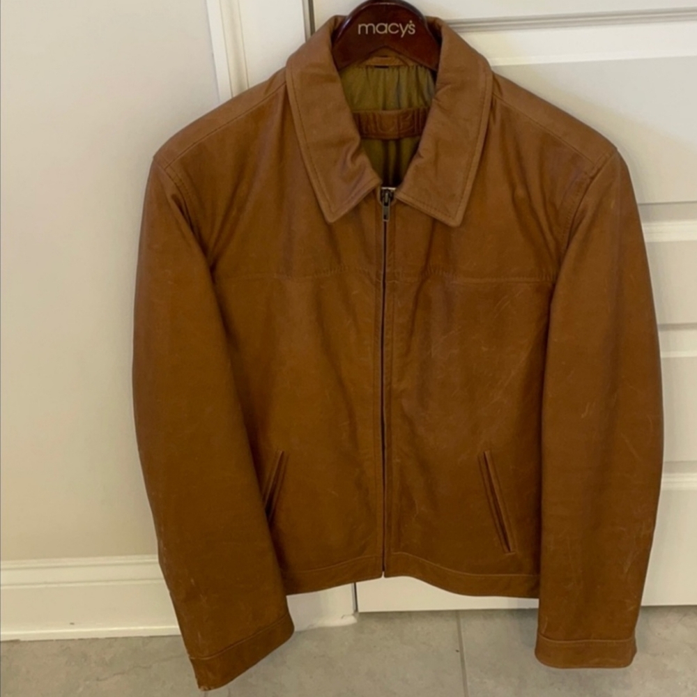 Men’s Genuine Leather Jacket